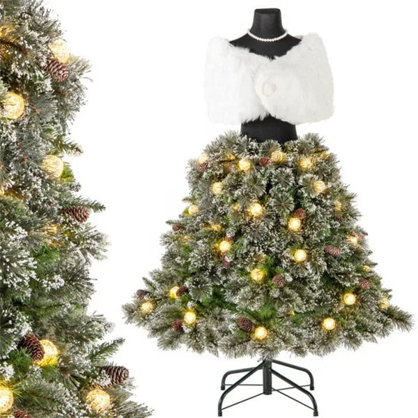 5 FT Pre-lit Mannequin Artificial Christmas Tree - view 5