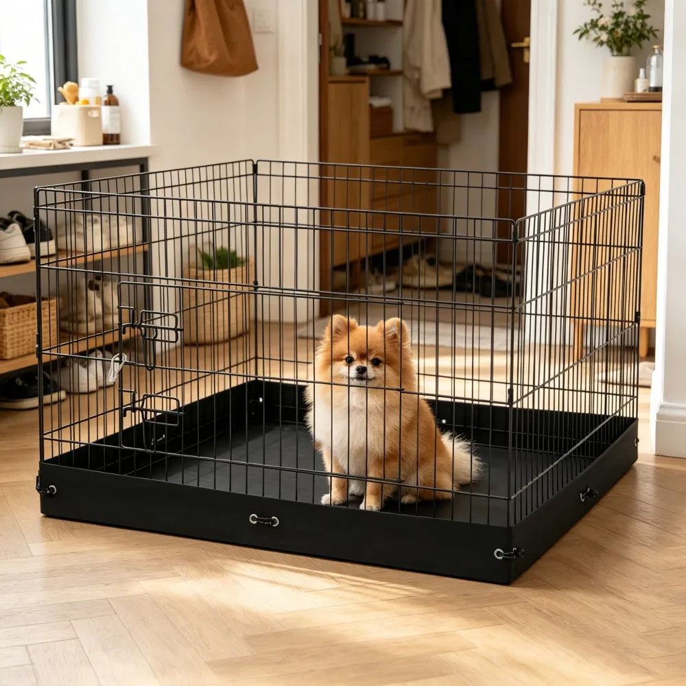 Dog House with Space-Saving for Outdoor - view 4