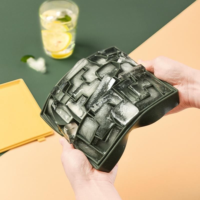 Ice Cube Maker Ice Cube Tray Labyrinth Silicone Mold Ice Maker Machine Bartending Ice Cubes Ice Tray Ice Mold - view 2