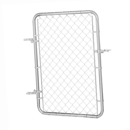 32 x 46 in Adjustable Chain Link Fence Gate, Fits 2-4 ft (W) x 4 ft (H) Openings, for Garden & Farm, Posts Not Included - view 4
