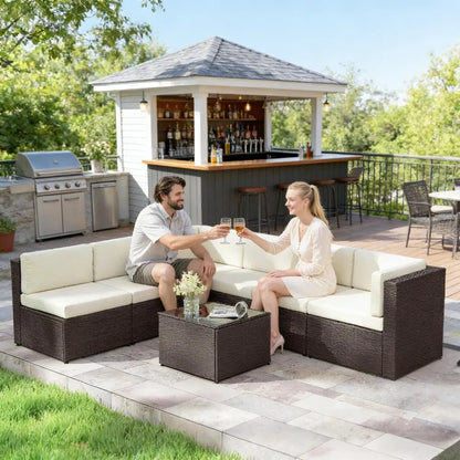 Pieces Patio Furniture Set - view 7