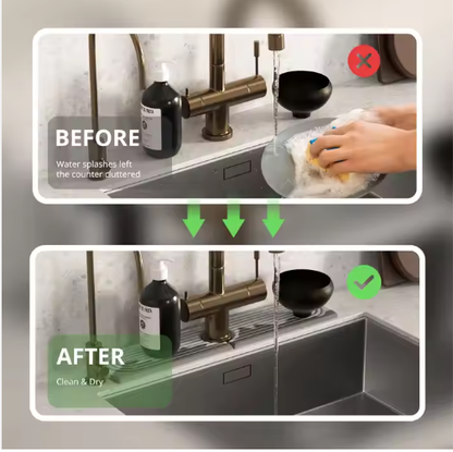 Diatomaceous Earth Sink Tray Stone Home Sink Caddy Kitchen Instant Dry Sink Organizer - view 3