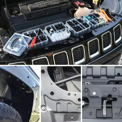 Hot-selling 680pcs Box-packed Snap-on Car Bumpers 680pcs (single Style Set Box) - view 2