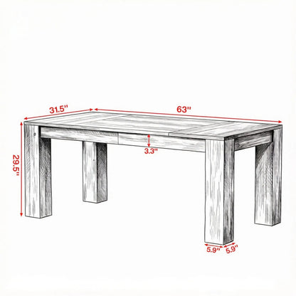 Minimalist Computer Desk for Office - view 5