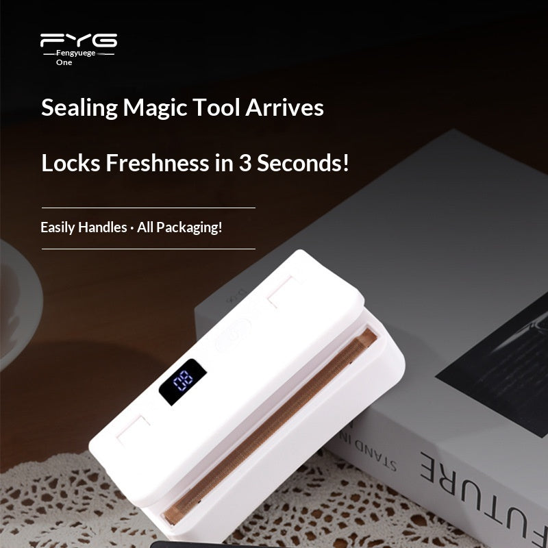 Vacuum Sealer USB-powered Portable Home Vacuum Machine Food Storage Bags - view 3