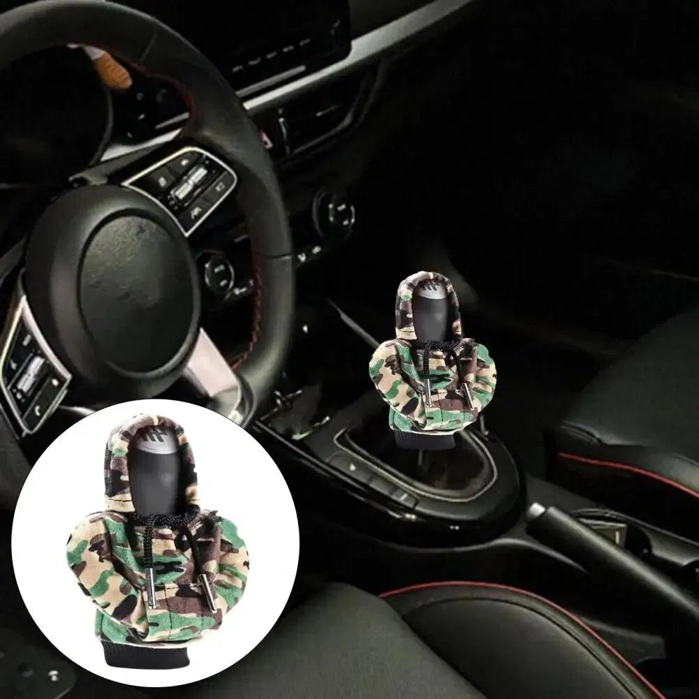 Car Gear Shift Cover Mini Hoodie Gear Shift Cover for Car Shifter Interior Trim - view 9
