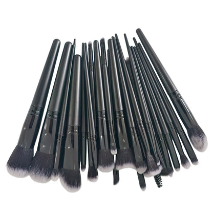 25pcs Makeup Brush Concealer Blush Foundation Eyeshadow Make Up Brush Makeup tools Black - view 8