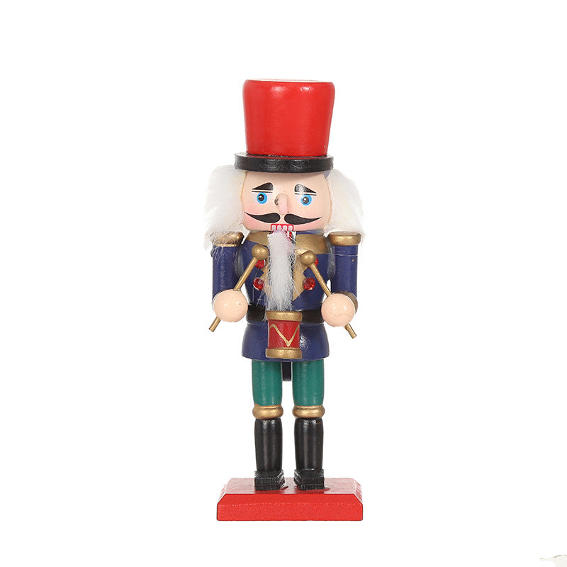 Wooden Nutcracker Puppet Soldier Ornaments - view 10