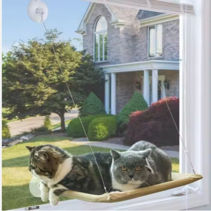 US LOCAL STOCK Hiphoppet Best Selling Washable Window-Mounted Sucker Cat Hammock Cat Nest Seat Elaxing Spot To Lounge - view 6