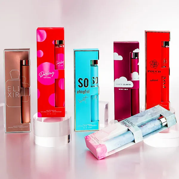 6pcs Travel Set, Women's Eau De Parfuma Spray, Long Lasting Fragrance, 6 Different Flavor, Perfect For Holiday Gifts - view 9