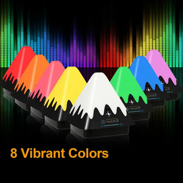 Touch Control Night Light 8-Color Change 6 Level Dimmable Light Brightness Table Lamp Portable Timer Lamp - view 2
