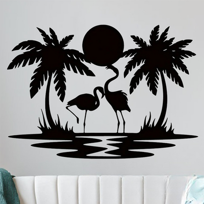 Elegant Metal Swan Sculpture Living Room Bedroom Decor Gift - view 3