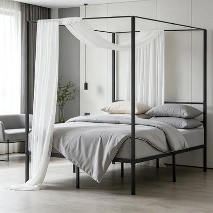Canopy Bed Frame Only Bed Frame - view 4