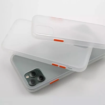 iPhone 12 PRO MAX 6.7" Button Soft Texture Case