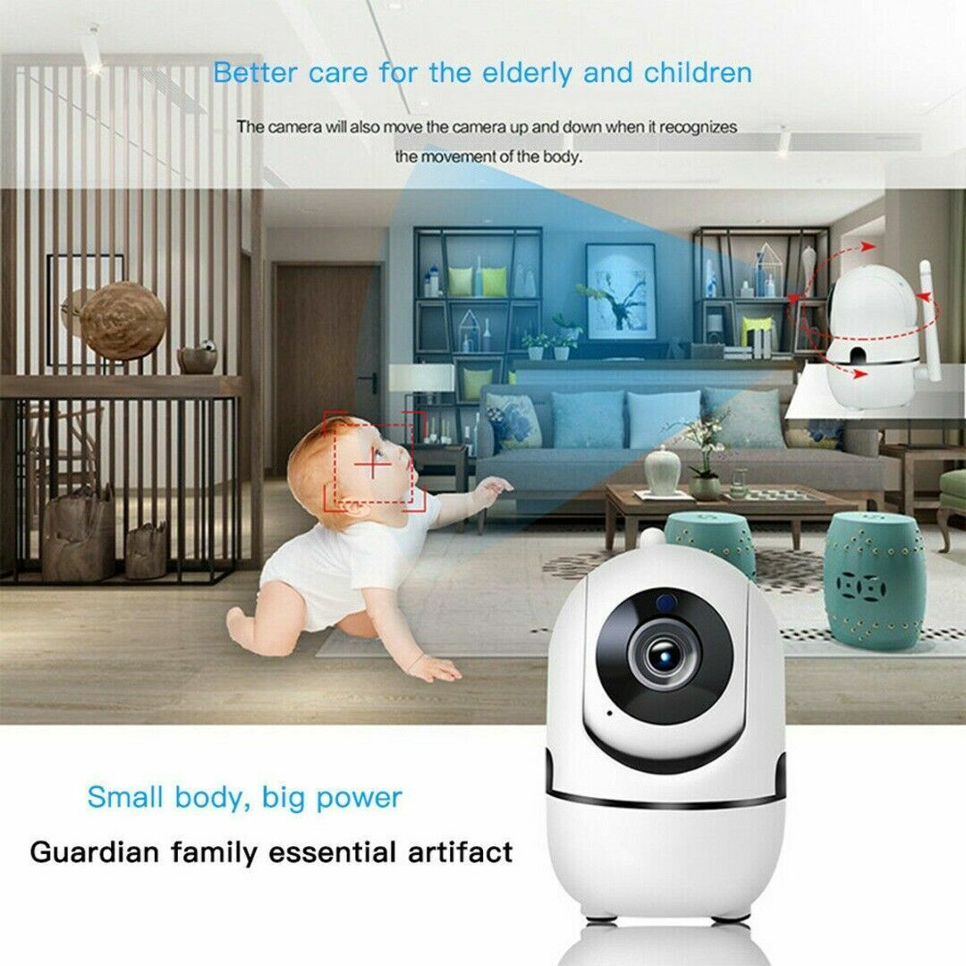 Cámara de seguridad WiFi con visión nocturna