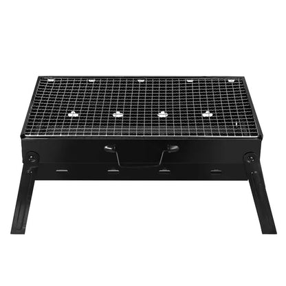 Foldable Smoker Grill Portable Lightweight BBQ Charcoal Grill For Camping Picnics Garden Grilling RV Travel - view 2