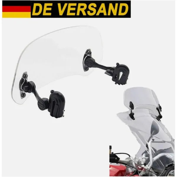 Universal Motorcycle Windshield Extension - Adjustable, Universal Design, Fits Most Motorcycles - view 5