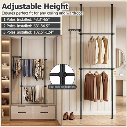 Clothing Supplies with Non-Slip 102.5 Inches - view 10