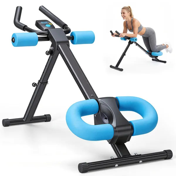 Adjustable Ab Machine For Stomach Workout, Core Workout Equipment For Home Gym