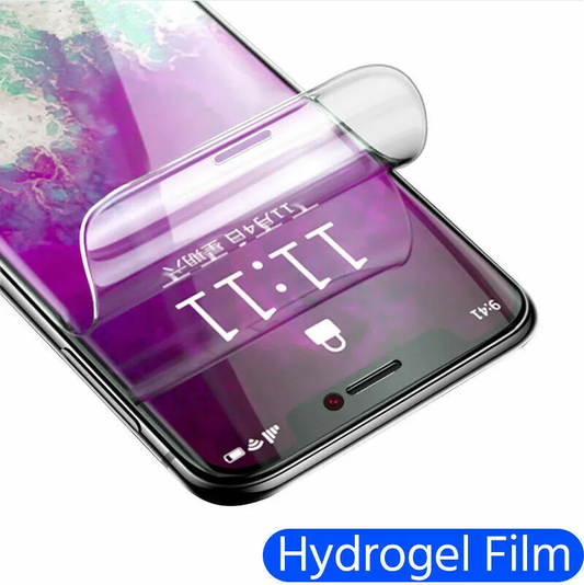 2PCS Hydrogel Screen Protector For 15 14 13 12 11 Pro Max SE X XS XR 8 7 - view 2