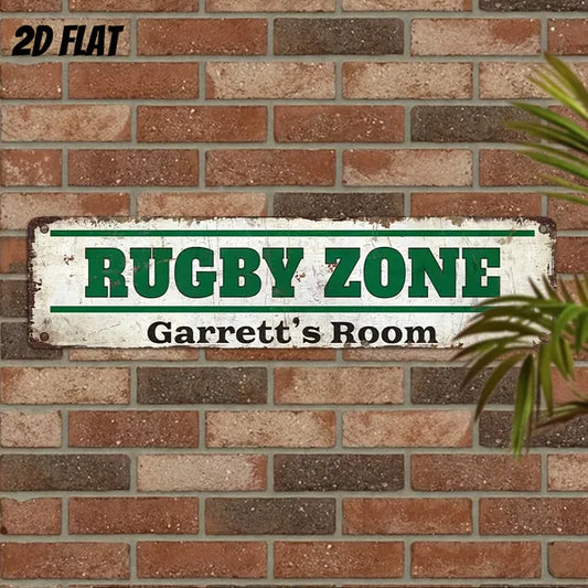 Vintage 2D Flat Aluminum Sign Wall Hanging Decorative Plaque New Year Valentine Gift For Friends Family Multi Purpose