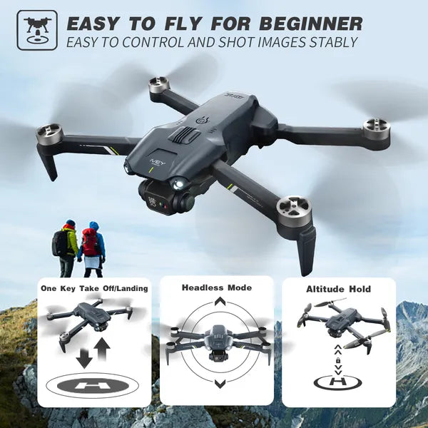 4DRC V28 Drone With 4K HD Dual Camera WiFi FPV 3D Flips Rc Quadcopter US - view 2