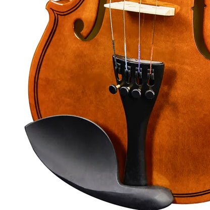 New 1/8 Acoustic Violin With Hard Case,Violin Bow,Shoulder Rest,Rosin,Extra Strings And Sourdine - view 4