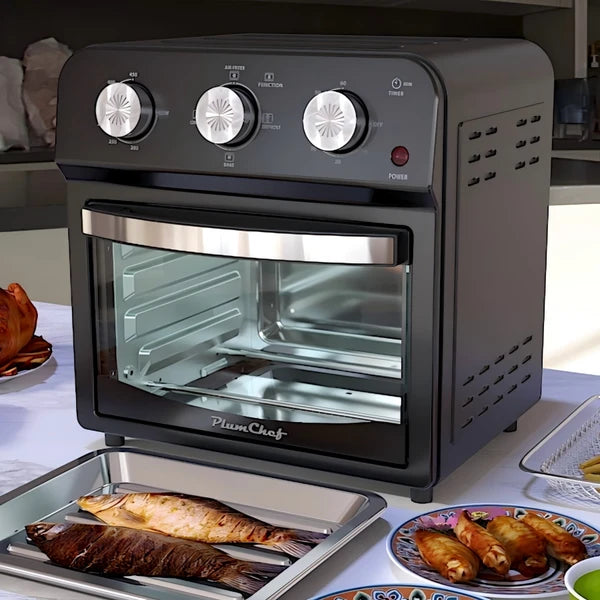 12-Liter Air Fryer With Advanced Multi-Function Cooking – Grill, Air Fry, Defrost, Bake, Presets For French Fries - view 3