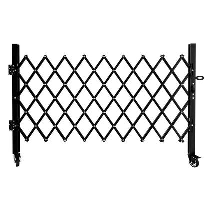 Foldable Security Gate, Expandable Safety Barrier With 360' Swivel Casters Lockable Design - view 4