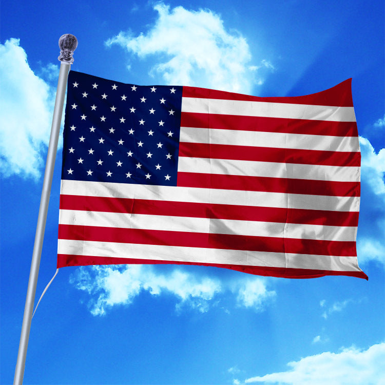 4X6FT Polyester American Flag 120cmX180cm USA Flag Outdoor Yard Decor Stars Brass Grommets - view 6