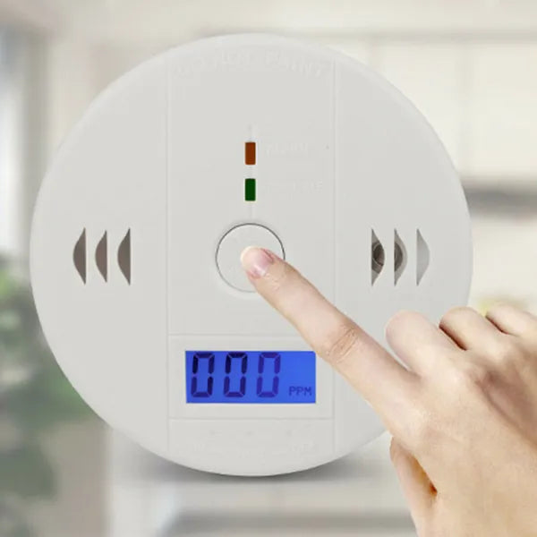 CO Detector Alarm LCD Combination CO Carbon Monoxide Gas Battery Warning Home - view 7
