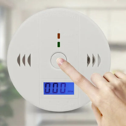 CO Detector Alarm LCD Combination CO Carbon Monoxide Gas Battery Warning Home - view 7