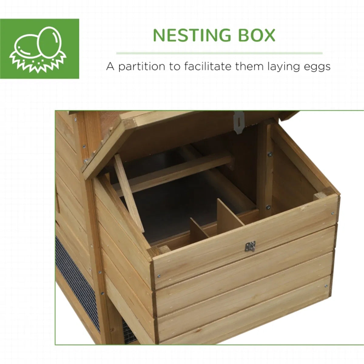 Wooden Chicken Coop - view 6