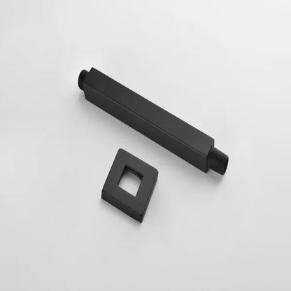 Shower Arm With Flange, 1/2 NPT Tapered Threads, Rain Shower Head Arm, Ceiling Mounted Shower Extension Arm - view 2