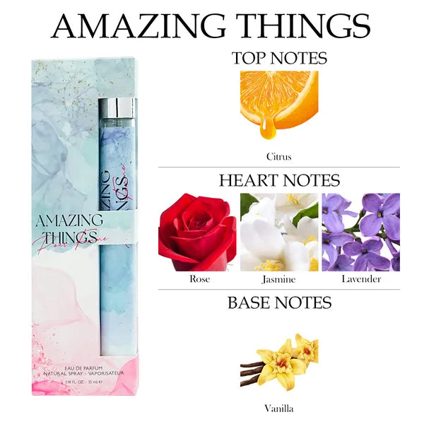 6pcs Travel Set, Women's Eau De Parfuma Spray, Long Lasting Fragrance, 6 Different Flavor, Perfect For Holiday Gifts - view 7