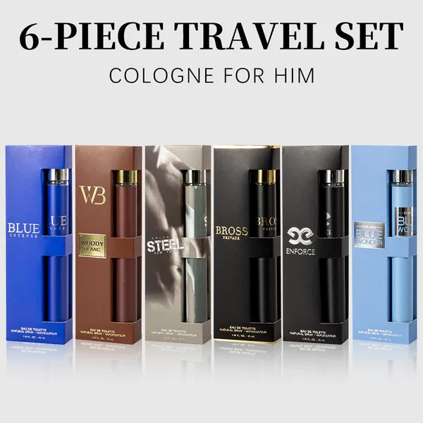6pcs Set, 1.18fl.oz 35ml Each Bottle, Men's Eau De Toilette Spray, Long-Lasting Perfume, 6 Different Scent - view 10