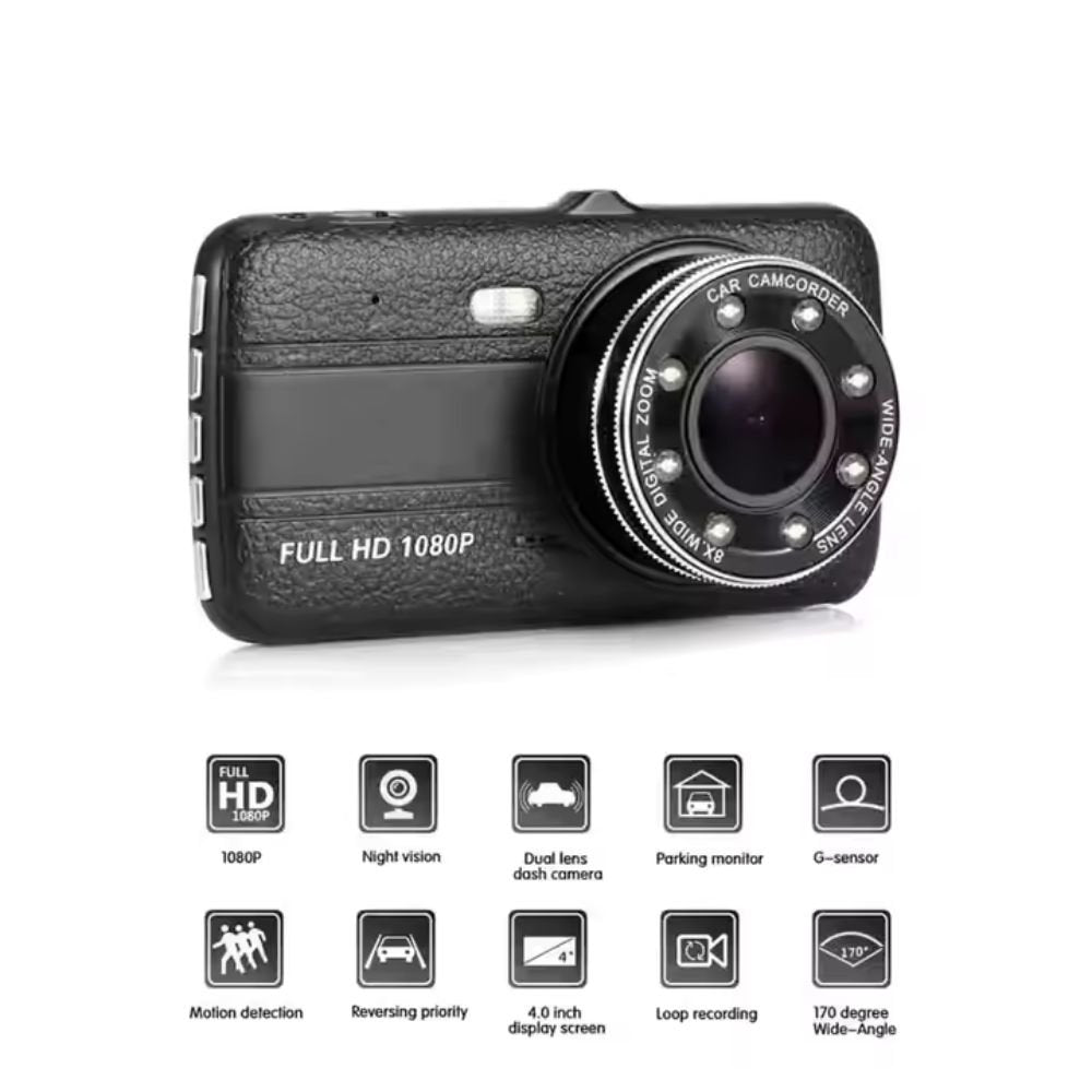 Dashcam dual Full HD 1080P