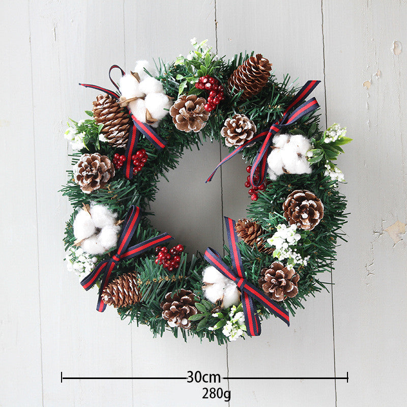 30cm 40cm Christmas Wreath Ornaments Christmas Wreath - view 6