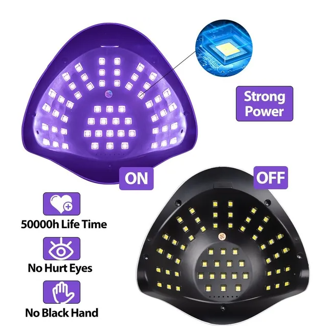 220W Nail Dryer LED Lamp UV Light Polish Gel Curing Machine Electric Manicure - view 2