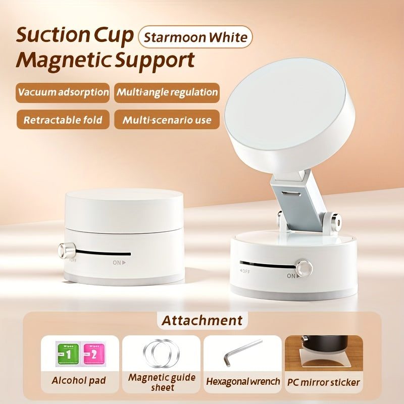 Ultra Magnetic Phone Holder Foldable Car Phone Mount Dashboard Phone Bracket 360 Degree Rotation Vacuum Suction Cup GPS - view 9