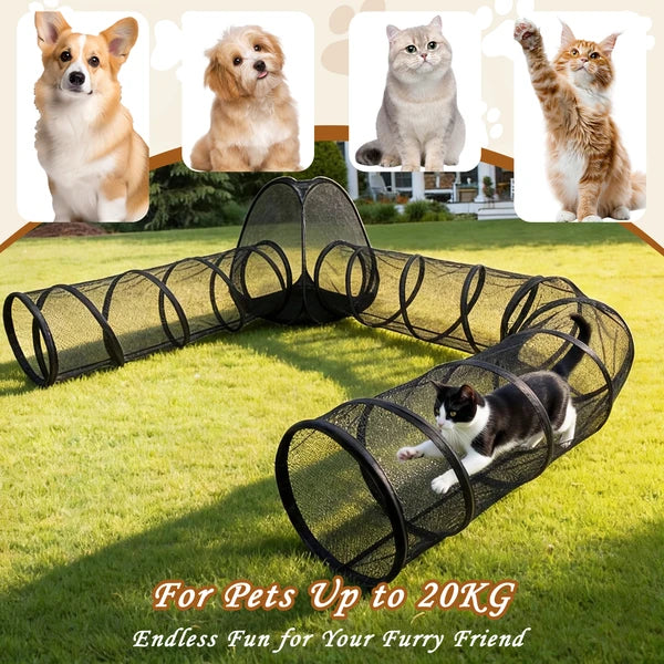 Outdoor Cat Enclosure, Portable Cat Tents For Outside, Cage Free Outside Cat Playpen Pet Enclosure - view 2