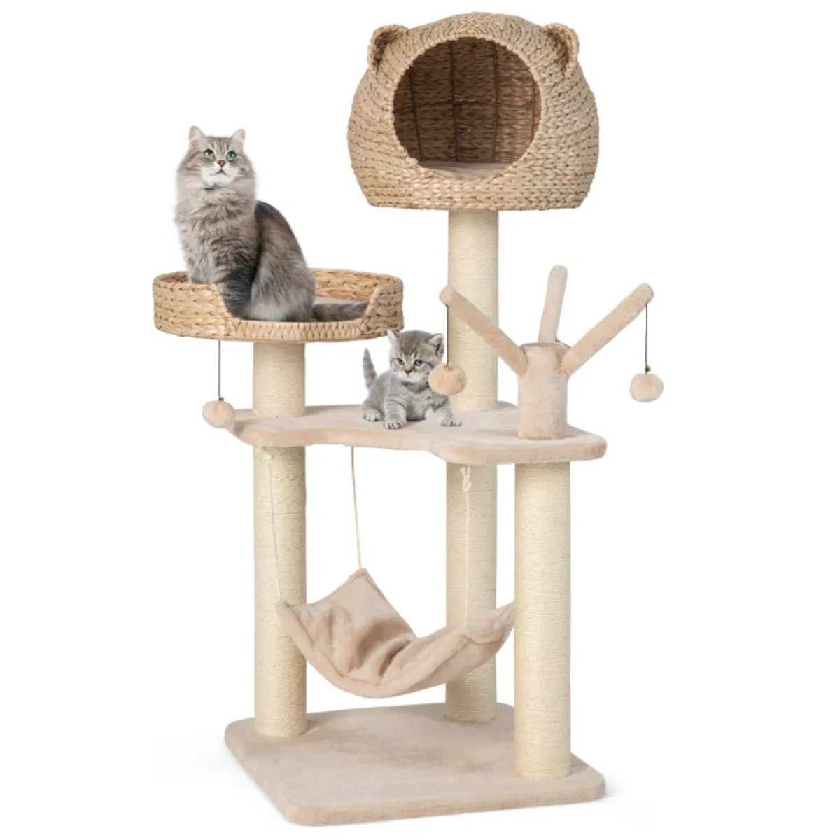 Five-story Cat Tree with Hammock - view 6