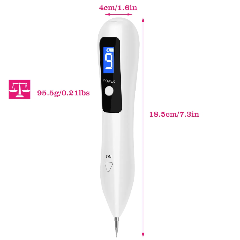 Skin Tag Repair Kit Portable Beauty Equipment Multi-Level With Home Usage USB Charging LCD Level Adjustable - view 4