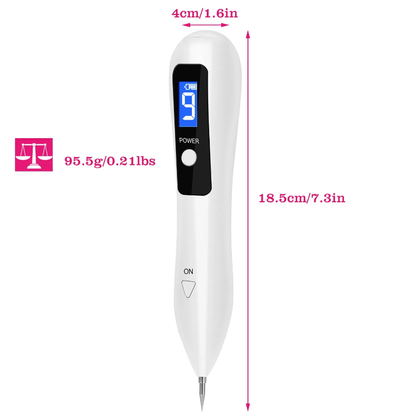 Skin Tag Repair Kit Portable Beauty Equipment Multi-Level With Home Usage USB Charging LCD Level Adjustable - view 4