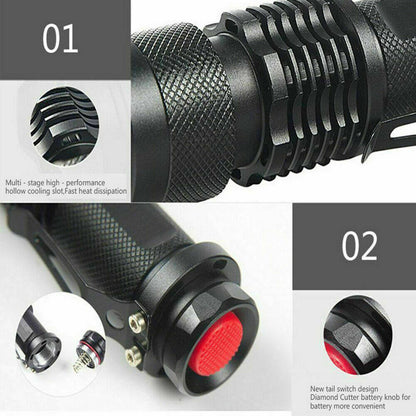 UV Ultra Violet Flashlight Handheld Blacklight Small Flashlight 395nm Mini Light Inspection Lamp Pen Torch Detector - view 6