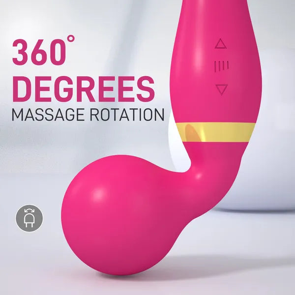 Multispeed Vibrating Rechargeable Magic Massager Wand Personal Full Body Therapy - view 4