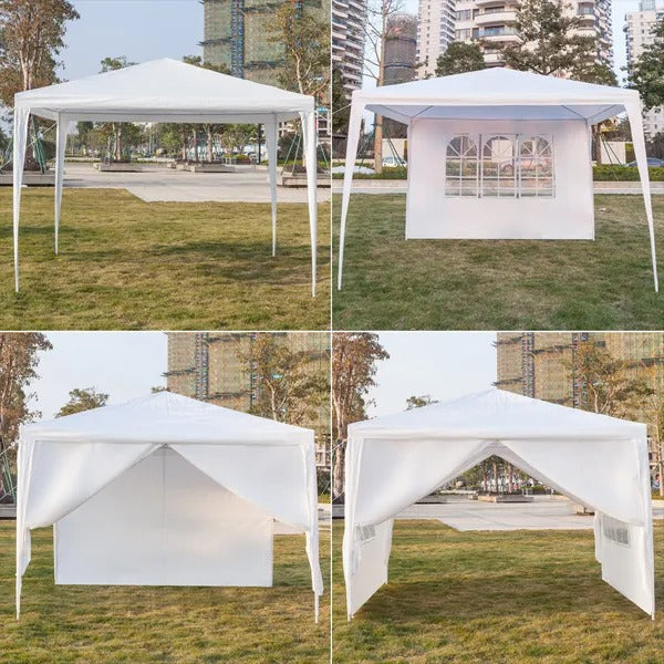 3X3M Four Sides Portable Home Party Use Waterproof Tent With Spiral Tubes Indoor - view 3
