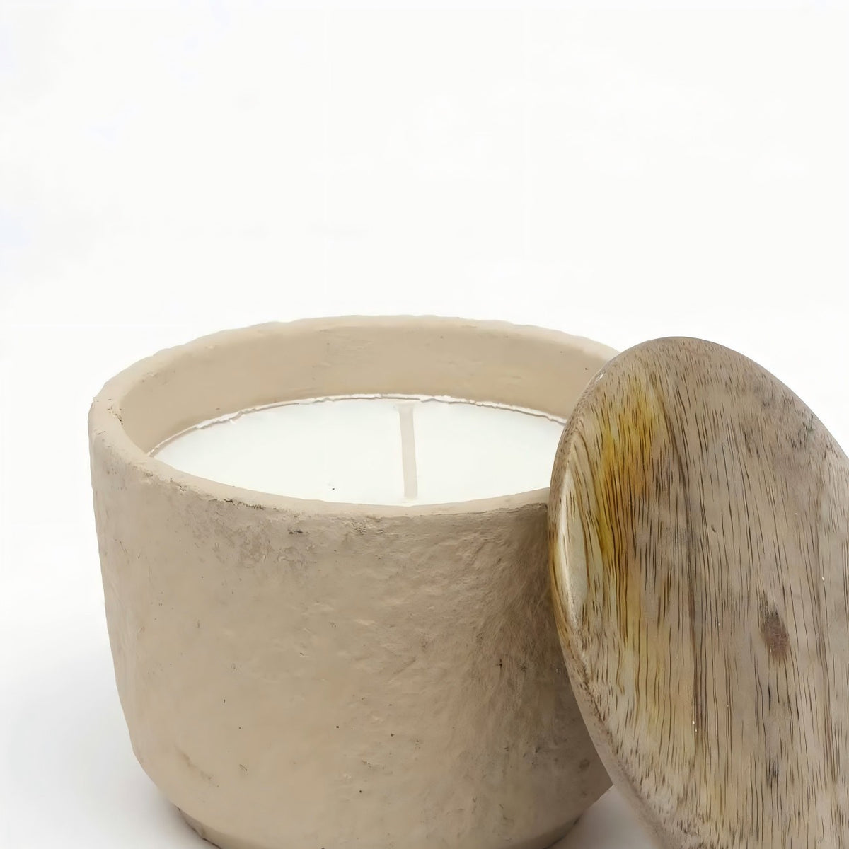 Jar Candle Ecomix Wax Fill With Wooden Lid Mimosa, 7oz - view 5
