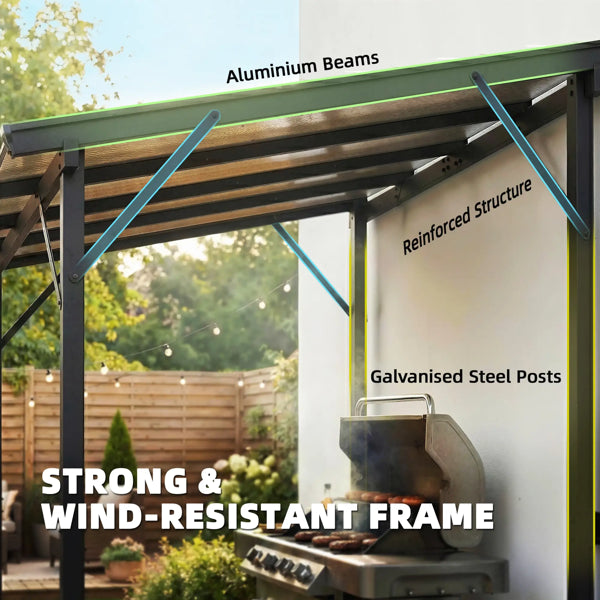 Hardtop Grill Gazebo - view 5