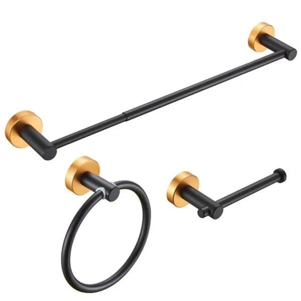 Details 3 PCS BATHROOM HARDWARE SET The Bathroom Hardware Set Come With 3 Pieces Bathroom Accessories Includes 1pcs - view 5